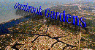 Aerial view of Overbrook Gardens Area